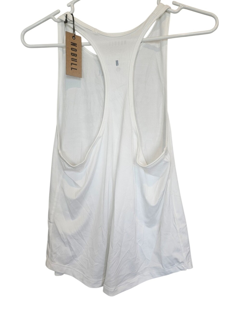 NOBULL Women's Racerback Performance Tank White Size Small NWT - Picture 3 of 6